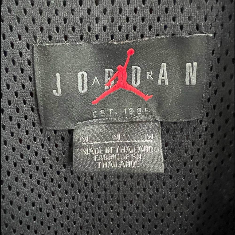 Jordan Button Up Jacket Size Medium - image 2